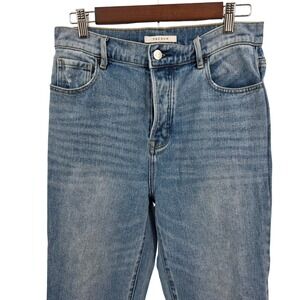 Pacsun Denim Jeans Womens Distressed Light Wash High Waisted Altered at Hips